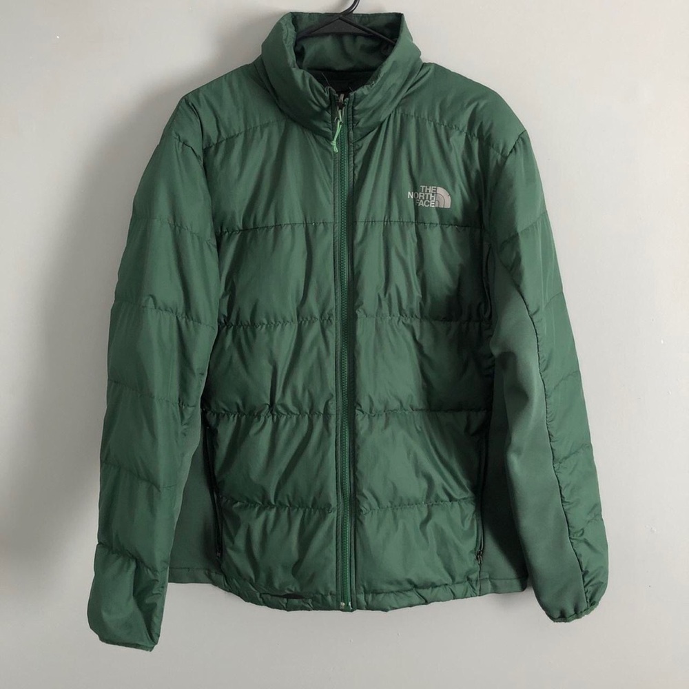 The North Face Black and Green Jacket